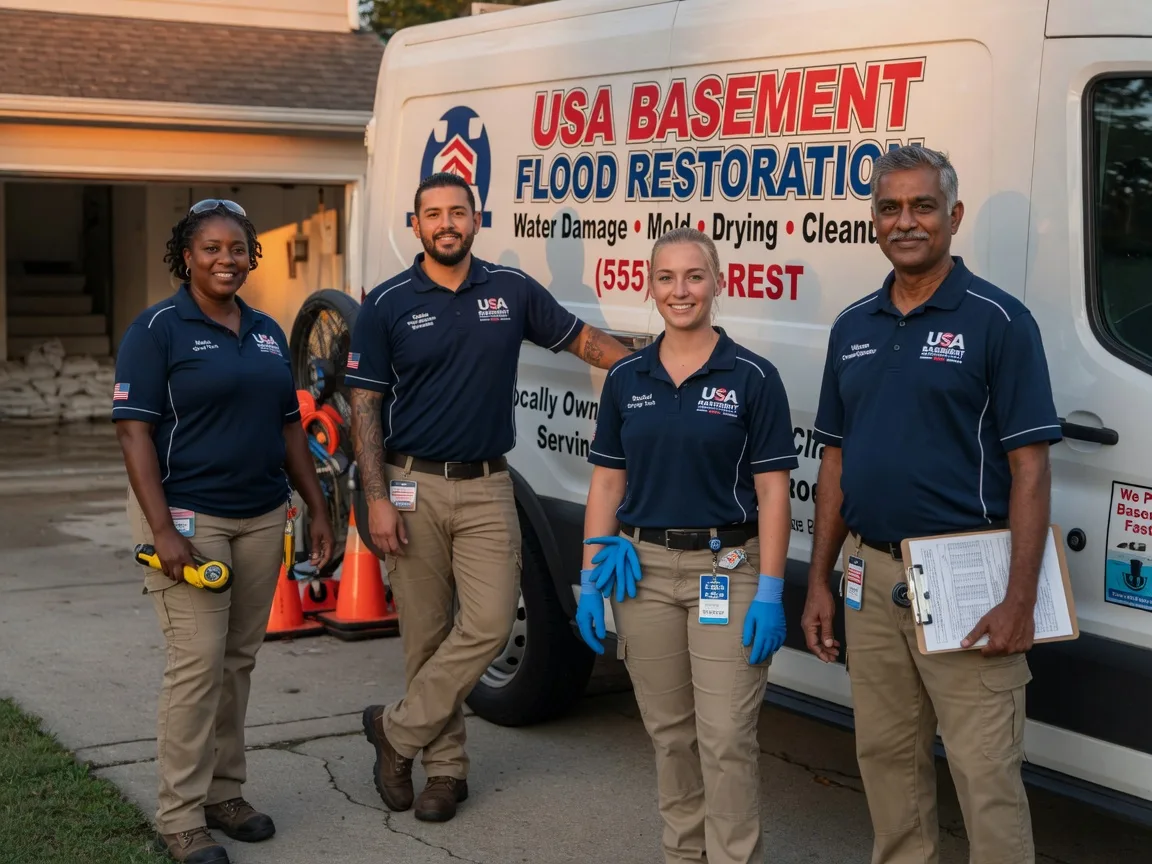 Basement Flood Cleanup company in Michigan City, MS